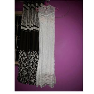 White long dress